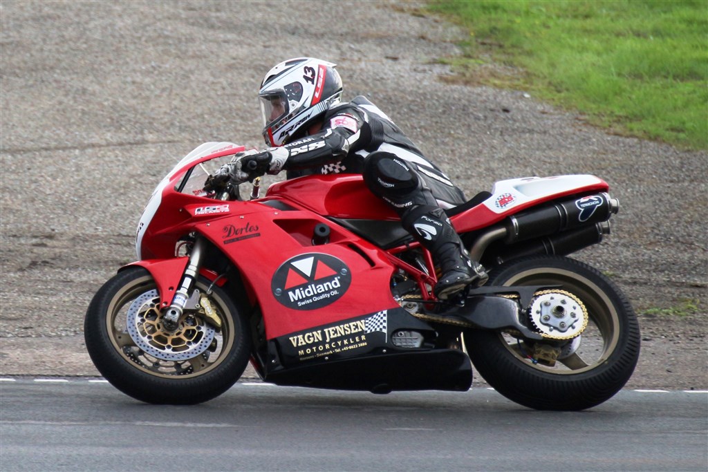 René Prang på Ducati 916 SP 1994
(Foto: Erling Prang)